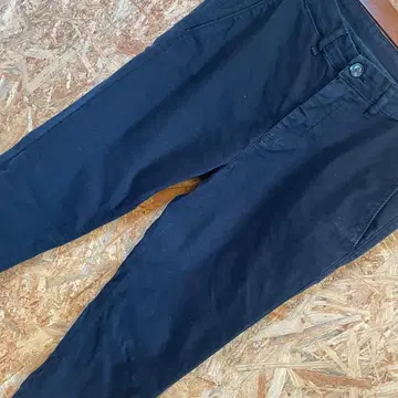 AE10261 ZARA MAN 스트레이트 팬츠 블랙 남성용 네이비