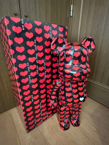 BE@RBRICK Black Heart 1000%