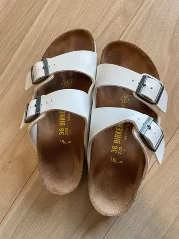 BIRKENSTOCK 애리조나 화이트 36 23cm