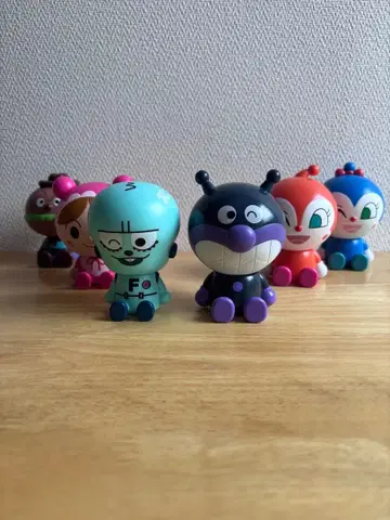 호빵맨 가챠 6체 세트