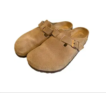 BIRKENSTOCK 보스턴 스웨이드 사보 샌들 42