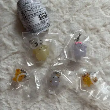 산리오 폼폼푸딩 메지루시 액세서리 5세트