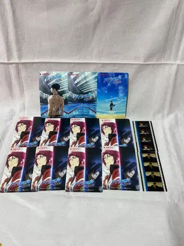 극장판 Free! 무비티켓 입장자 특전 장면 필름 세트