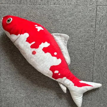 비단잉어 봉제 인형 안고 자는 인형 쿠션 물고기