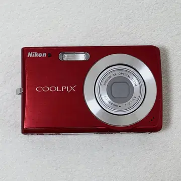 니콘 Coolpix S200 레드 디지털카메라 판매 | 일반디카/토이카메라
