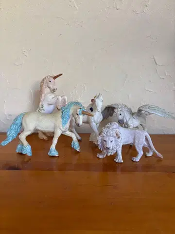 슐라이히 schleich 유니콘 페가수스 화이트 라이온