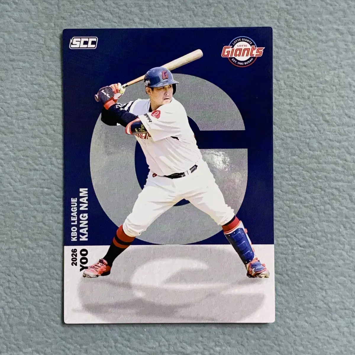 2026 kbo scc 오피셜 롯데 유강남 알파벳