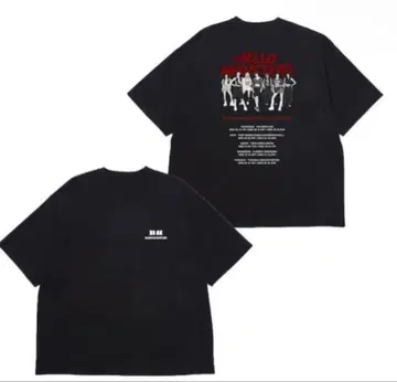 BABYMONSTER 투어 T셔츠 B XL 사이즈 블랙 미개봉 새상품