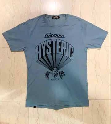 HYSTERIC GLAMOUR 티셔츠 블루 그레이