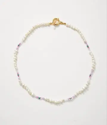 ADAMETROPE'(LES BIJOUX) 비즈 모티브 담수 진주 목걸이