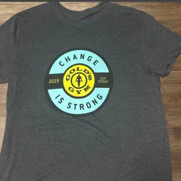 골드짐 라스베가스 남성용 T셔츠 GOLD'S GYM