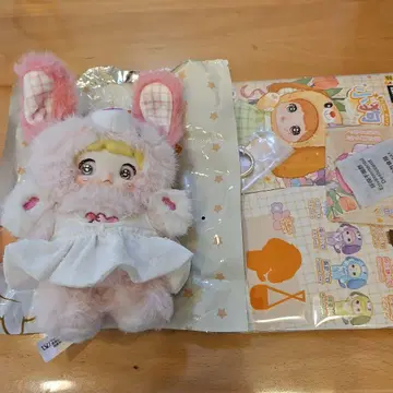 Nomii 봉제 인형 토끼 인형옷 핑크 파피 다이어리
