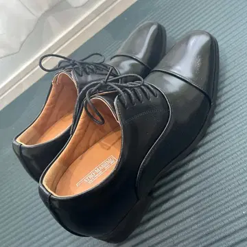 8cm 키높이 비즈니스 슈즈 인조 가죽