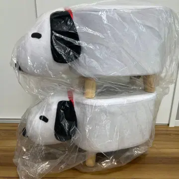 스누피 애니멀 스툴 블랙 산리오 봉제 인형