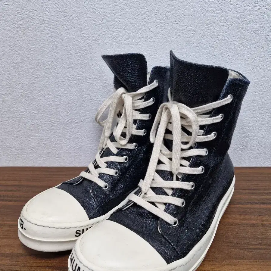 Rick Owens ラモーンズ　42 42] 25FW Rick Owens Ramones lco low sneakers black | Bunjang Global