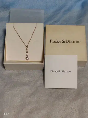 Pinky&dianne 목걸이 핑크 골드 Silver950 925