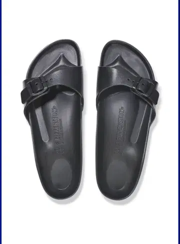 새상품 정품 BIRKENSTOCK Madrid 36 샌들 BLACK