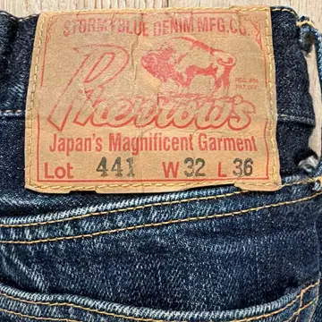 Pherrow's Lot 441 데님 W32 L36 빈티지