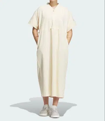 adidas 반팔 원피스 아이보리