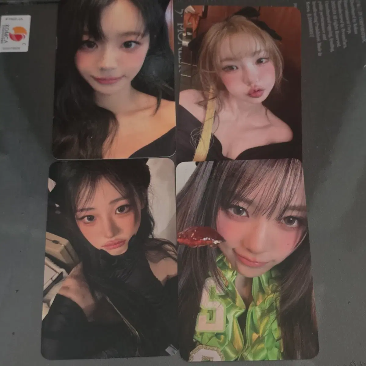 qwer beatroad Offline Photocard Winner Cherry Unreleased Photocard