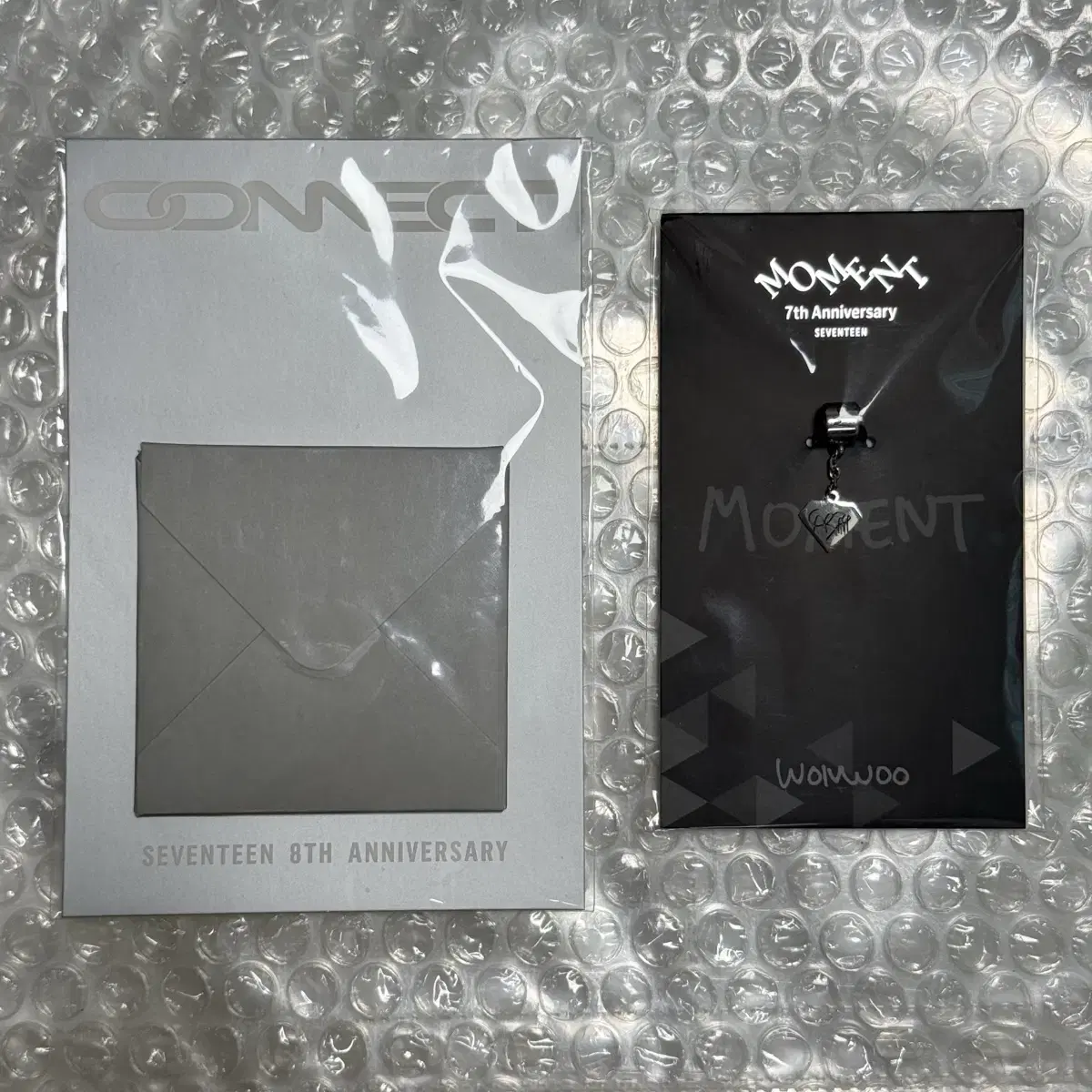 SEVENTEEN wonwoo 6th, 7th, 8th, and 9th Anniversary photocard bulk