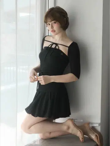 ANDMARY Nina balloon skirt set up black