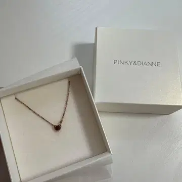 PINKY&DIANNE 하트 모티브 목걸이