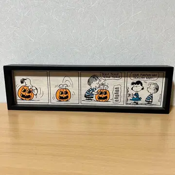 스누피 할로윈 코믹 아트
