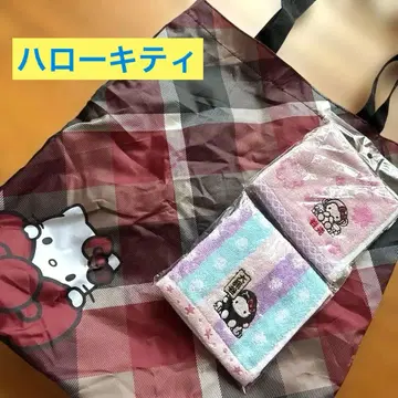 키티 세트 SWEET 10월호 타월 Sanrio 캐릭터