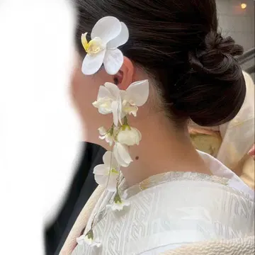 팔레놉시스 이어커프 귀걸이 세트 웨딩