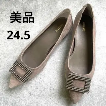 STACCATO 비쥬 버클 플랫 펌프스 스틸레토