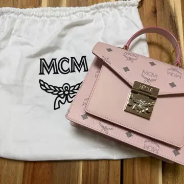 MCM 숄더백 핑크
