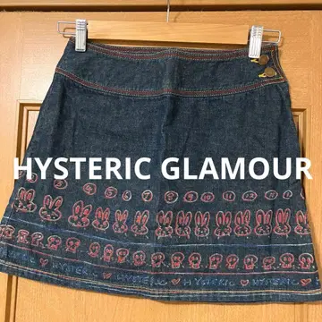 [분위기 발군] 90's HYSTERIC GLAMOUR 토끼 데님 스커트