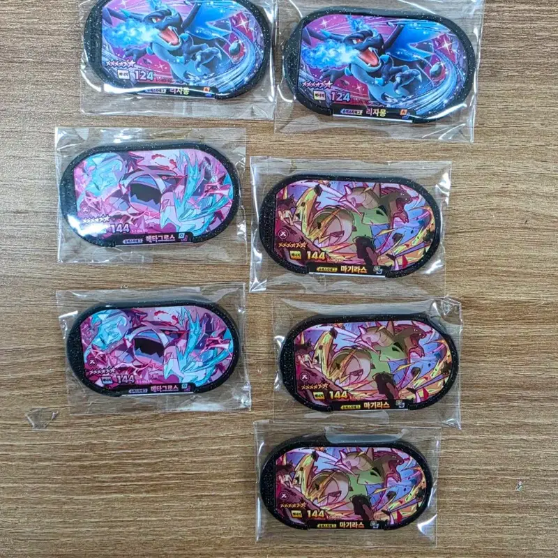 포켓몬 태그스타 6성 정품 디스크 미라이돈 자마젠타 마기라스 메타그로스 거북왕