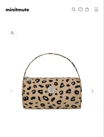 minitmute Clo Circle Leopard 미니백