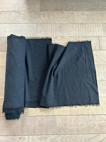 하카타 오메시 모가스리 신사 사이즈로 제작한 기모노를 모두 풀어낸 것