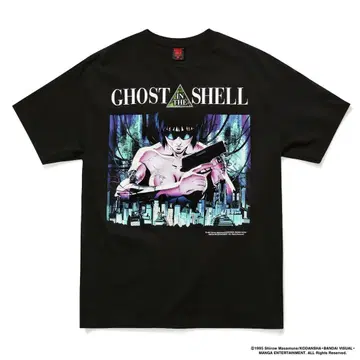 공각기동대 GEEKS RULE T-SHIRT XL 티셔츠 블랙 블랙