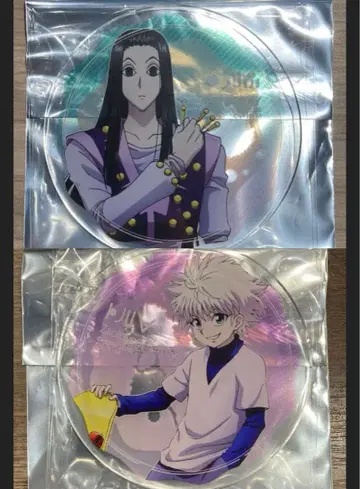 HUNTER x HUNTER Gratte 코스터 이르미 키루아 2세트