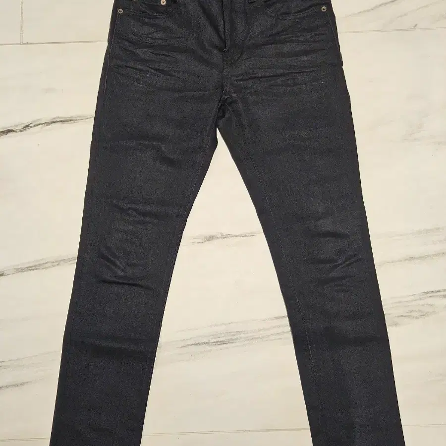 31] Saint Laurent Wax Coated Skinny Jeans Black | Bunjang Global 