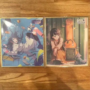 프로세카 호시노 이치카 미니 색지 컬렉션 2점