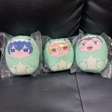 망각 배터리 갸오콜렉션 트레이딩 마스코트 키링 3종 세트