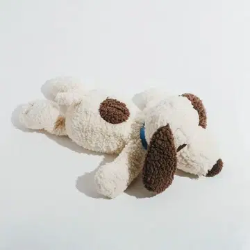 스누피 뮤지엄 L 복슬복슬 봉제 인형 후냐모코 릴랙스
