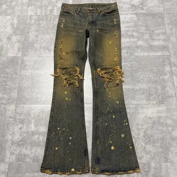 IF SIX WAS NINE MUDMAX flared jeans 29