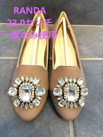 RANDA 비쥬 플랫슈즈 베이지