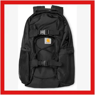Carhartt WIP 럭색 블랙 백팩 KICKFLIP