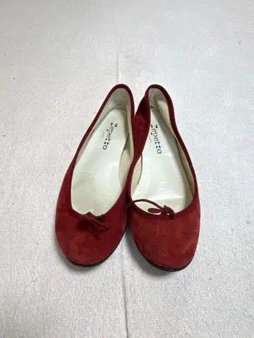 Repetto 발레 슈즈 스웨이드 보르도 38사이즈
