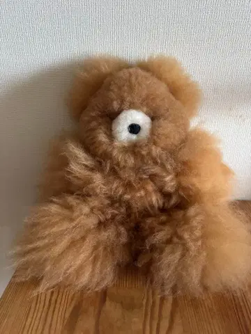 곰 봉제 인형 알파카
