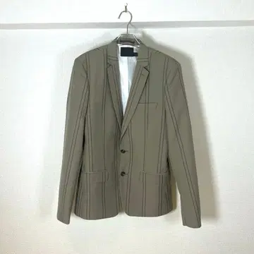 asos 아소스 스트라이프 테일러드 자켓 2195