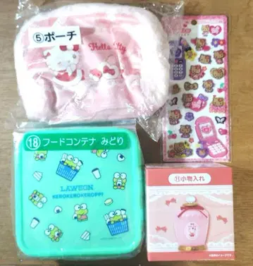[ 묶음 판매 ] 산리오 복권 해피 폰 스티커