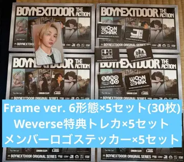 BOYNEXTDOOR The Action 6 형태 세트 Weverse